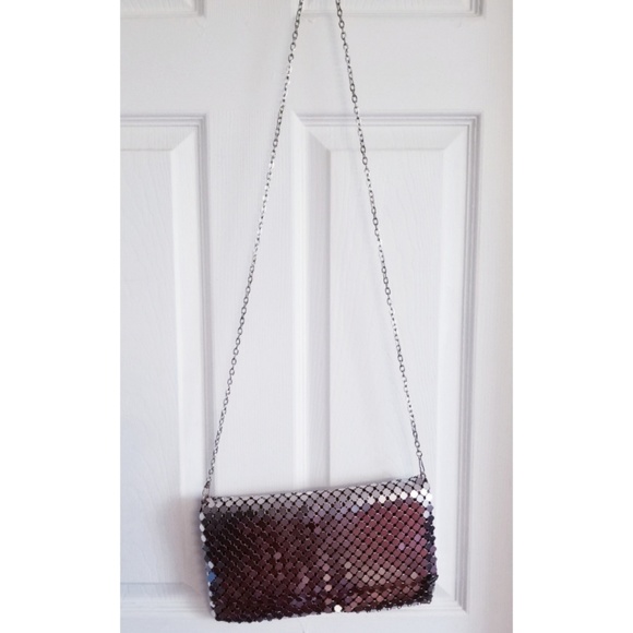 Forever 21 Silver Sequins Clutch - Picture 2 of 3